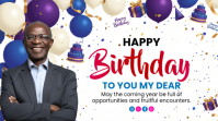 White Birthday Celebration Umbukiso Wedijithali Template
