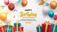 White Birthday Celebration Umbukiso Wedijithali Template