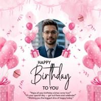 Bianco Birthday Celebration Iphosti le-Instagram Template