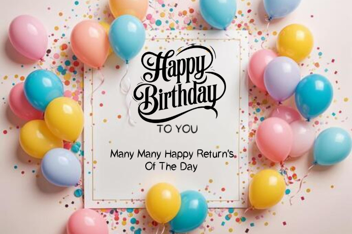 Modèle Birthday Celebration Labels | PosterMyWall