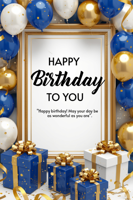 Birthday Celebration Posters Template | PosterMyWall