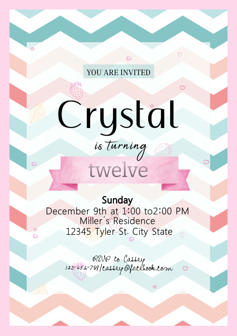 Copy of White Joyful Birthday Party A4 | PosterMyWall