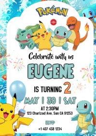 343+ Free Templates for 'Pokemon birthday' | PosterMyWall 343+ Free Templates for 'Pokemon birthday' | PosterMyWall