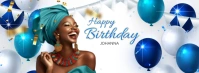 White Joyful Blue White And Aqua Facebook Cov template
