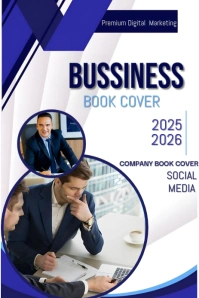 White Joyful Bussiness Cover Book Design Pinterest Graphic template
