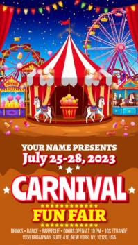 Carnival Fun Fair Template | PosterMyWall