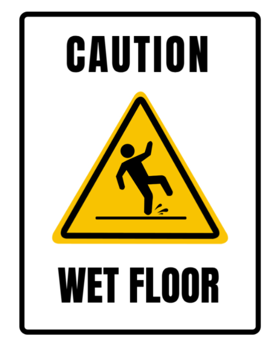 White Joyful Caution And Warning Signal  Instagram Portrait template