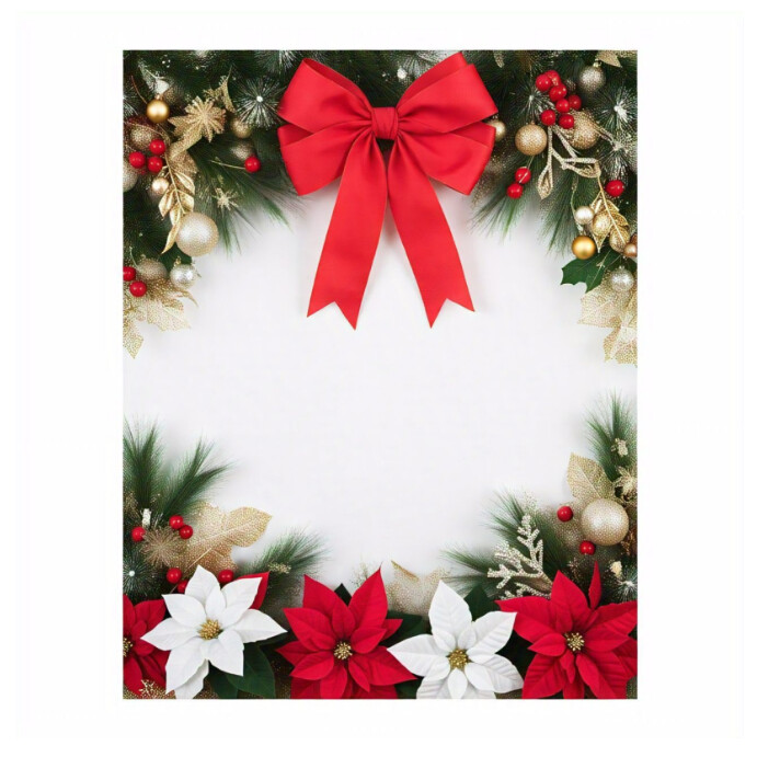 Copy of White Joyful Christmas Background Instagram Post | PosterMyWall