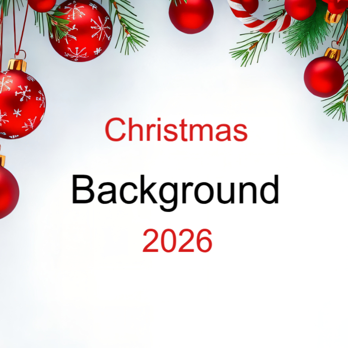 White Joyful Christmas Background Instagram Post Template | PosterMyWall