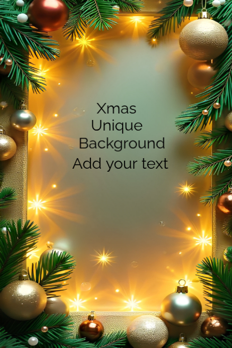 Plantilla de White Joyful Christmas Background Template Poster ...