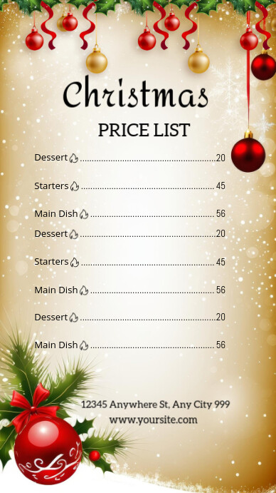 White Joyful Christmas Wish List Instagram Story Instagram-verhaal template