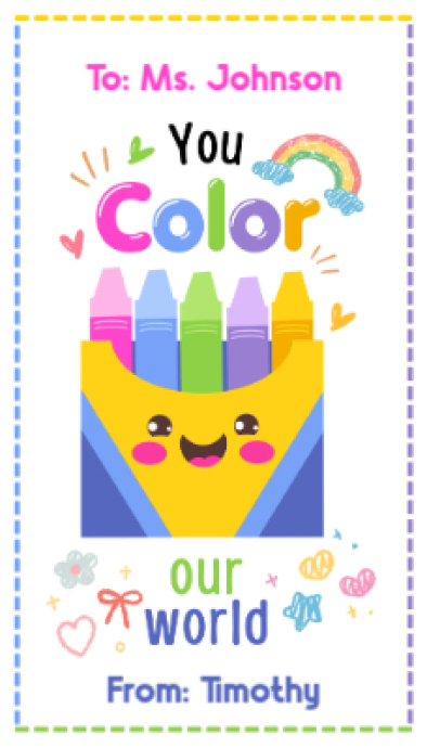 Colorful Appreciation Card Template | PosterMyWall