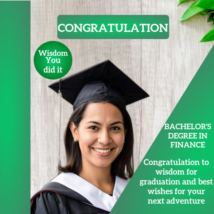 Congratulations Post Examples Copy of White Joyful Congratulation Instagram Post | PosterMyWall