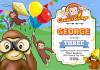 Children's Birthday Party A4 Template