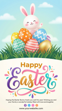 Branco Easter Celebration Instagram Story Template