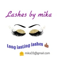 White Joyful Eye Lash Logo โลโก้ template
