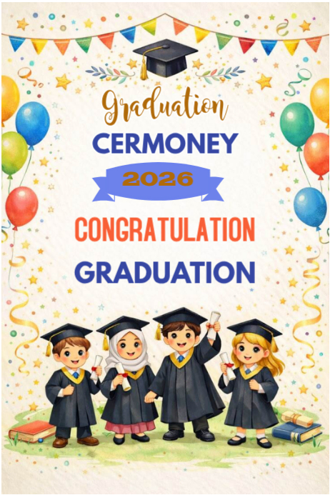 Graduation Ceremony Posters Template | PosterMyWall