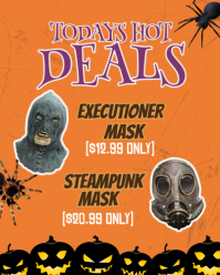Branco Halloween Sale Instagram Portrait Template - Page 2