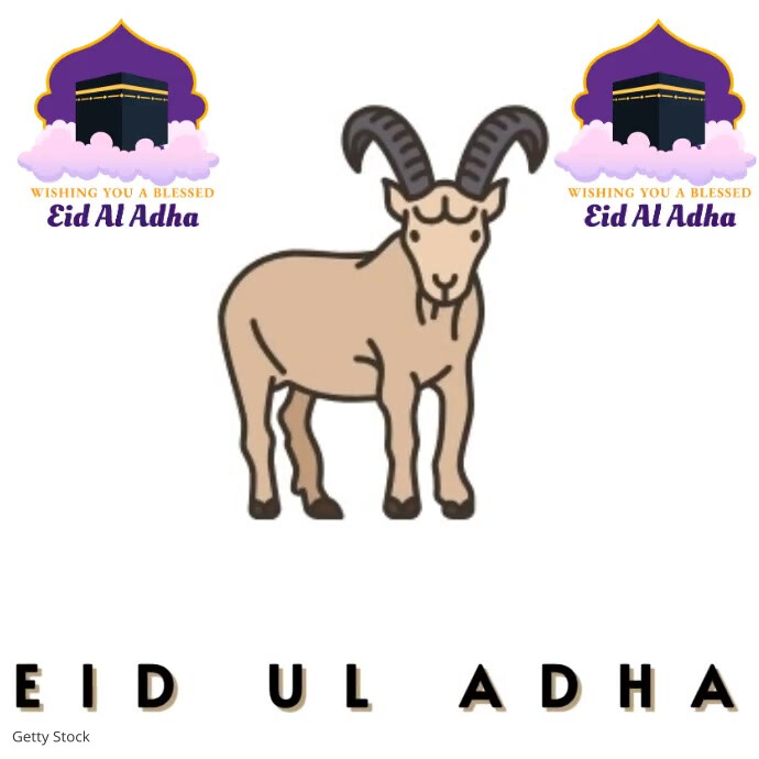 White Joyful Happy Eid Ul Adha Logo 徽标 template