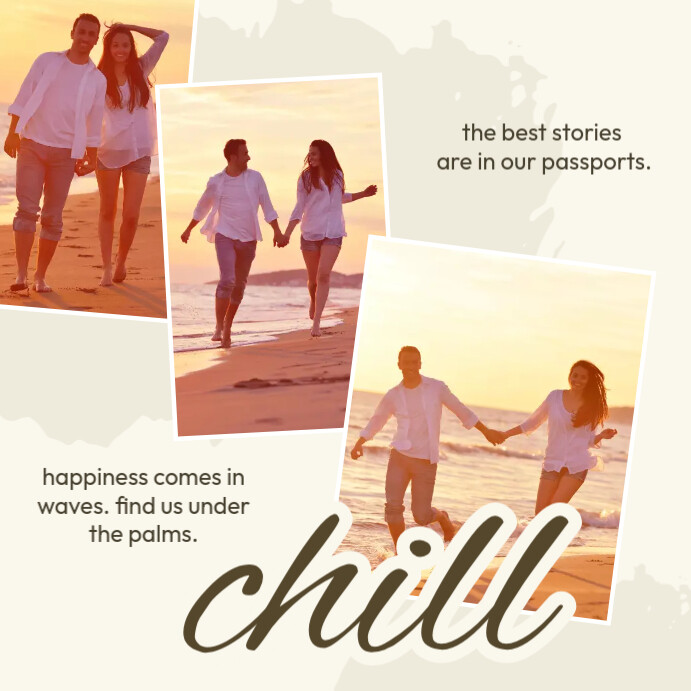 White Joyful Honeymoon Instagram Post