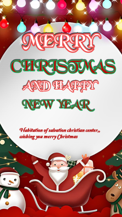 Copy of White Joyful Instagram Story merry Christmas and new year ...