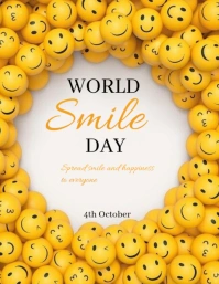 White Joyful Jo Flyer (us Letter) template