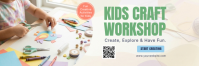 Hvid Kids Craft Workshop Twitter 标题 Template