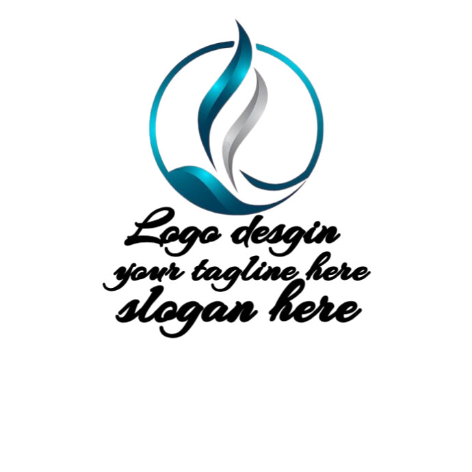 White Joyful Logo Desgin Logo template