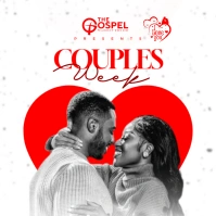 White Joyful Love Summit  Instagram Post template