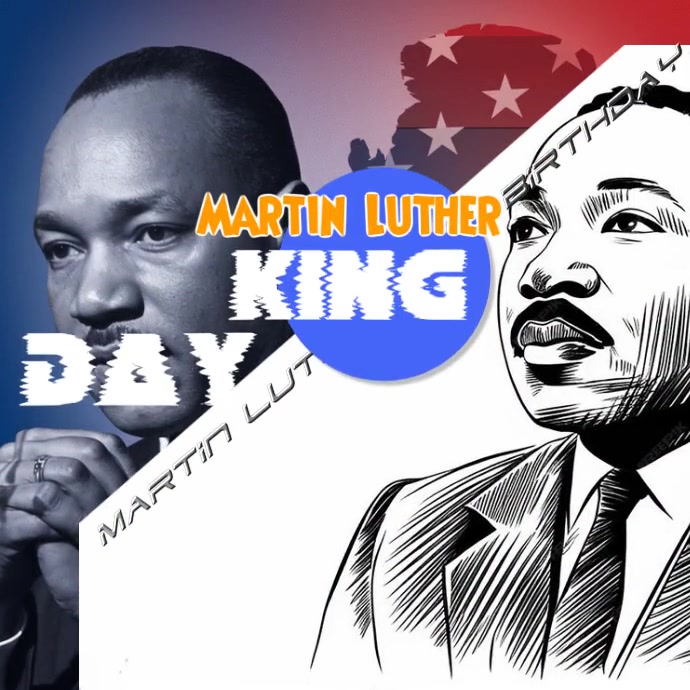 Copy of White Joyful Martin Luther King Instagram Post | PosterMyWall
