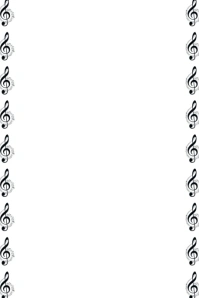 White Joyful Music Poster Template