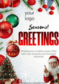 White Joyful New Month Template A1