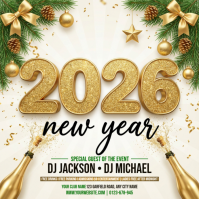 White Joyful New Year Instagram Story Template Instagram Post