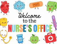 Blanco Nurse's Office 传单(美国信函) Template