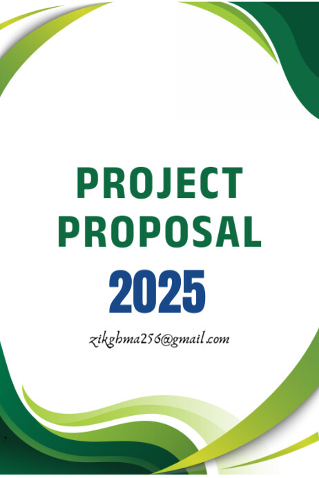 Project Proposal Poster Example White Joyful Project Proposal Poster Template | PosterMyWall