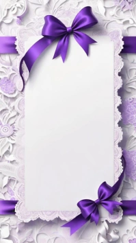 White Joyful Romantic Template  Digital Display (9:16)