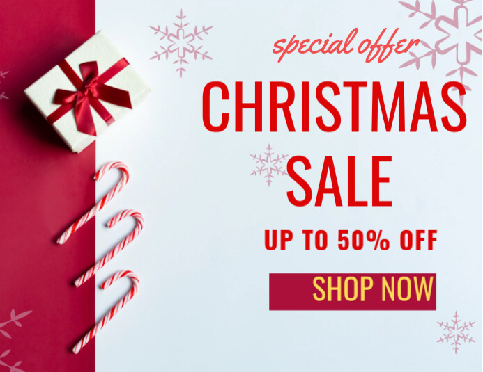 White Joyful Sales Flyer (us Letter) Pamflet (VSA Brief) template