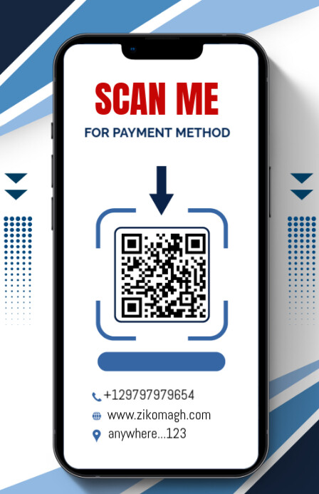 White Joyful Scan Me  Tabloid Tablóide template