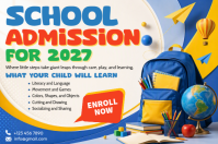 Weiß School Admission Iphosta Template