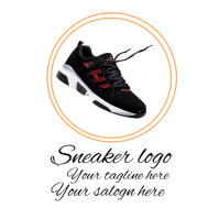 White White Joyful  Skate Shoe Nike Logo Logo Template
