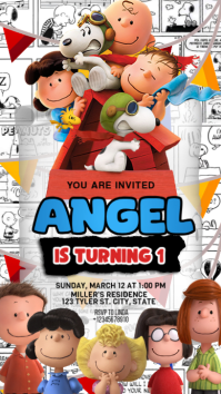 Blanco Birthday Invitation Instagram Story Template