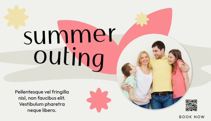Copy of White Joyful Summer Outing Blog Header | PosterMyWall