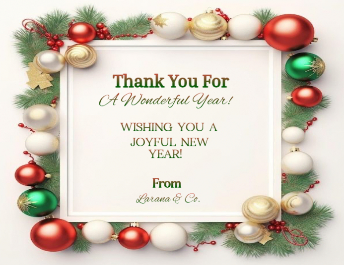 White Joyful Thank You Flyer (us Letter) Template | PosterMyWall