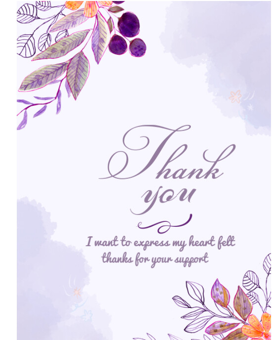 White Joyful Thank You Instagram Portrait Template | PosterMyWall
