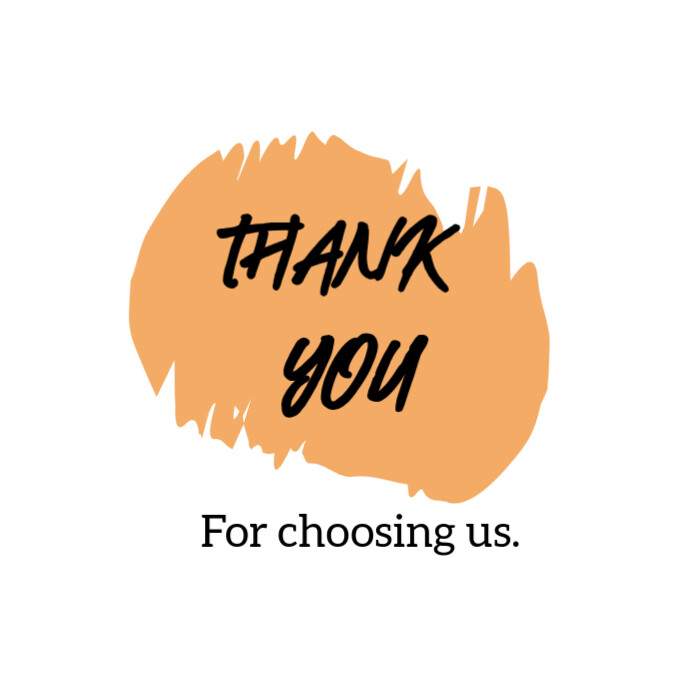 Copy of White Joyful Thank You Instagram Post | PosterMyWall