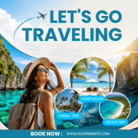Wit Travel Publicación de Instagram Template