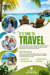 Biały Travel Promotion Poster Template