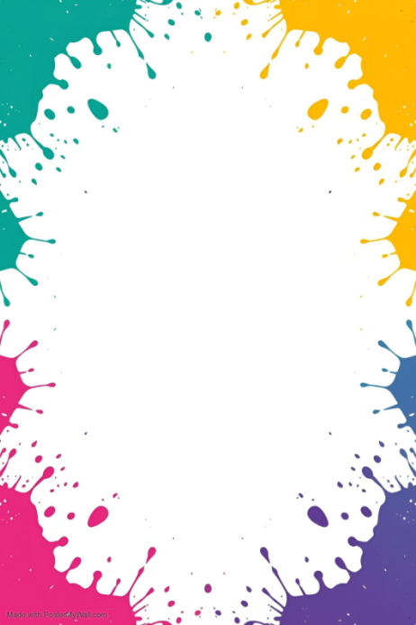 Colorful Background Posters Template | PosterMyWall