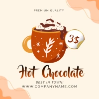 White Joyful Warm Pastel Colors Earth Tone Instagram Post template