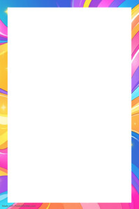 White Joyful Watercolor Background Poster template